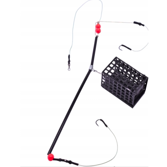 KOSZYK NA RURCE Z HACZYKIEM 50G 10SZT